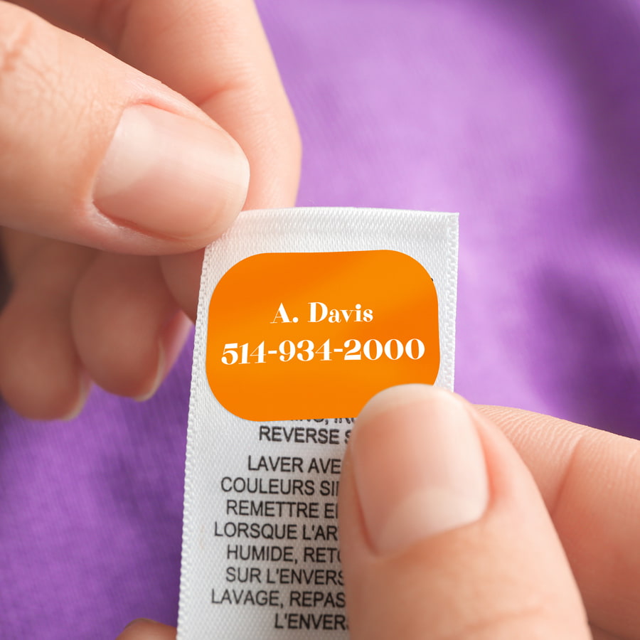 80 Peel and stick labels | 100% customizable | Kids Labels | Made in ...